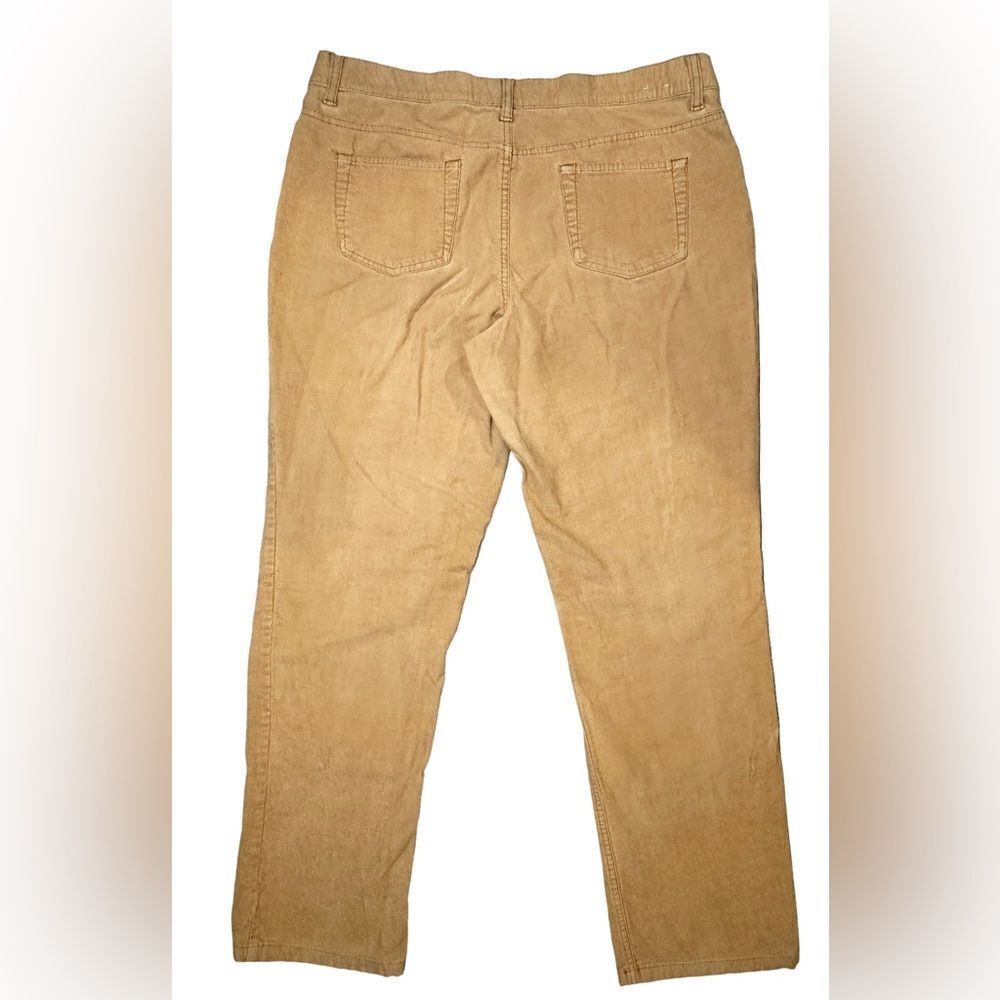St Johns Bay Womens Corduroy Straight Mid Rise Jeans Size 12 - Picture 4 of 4